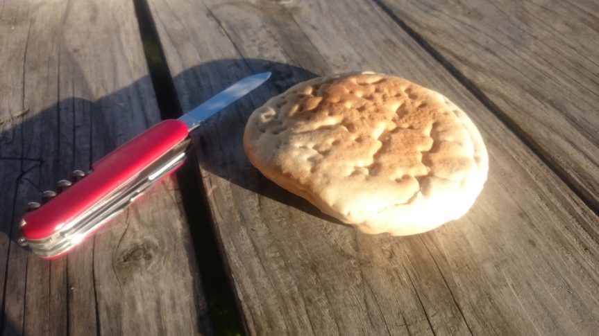 Fresh bread in Chile