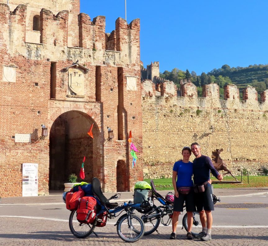 Cycling across the Alps to San Marino and Venice